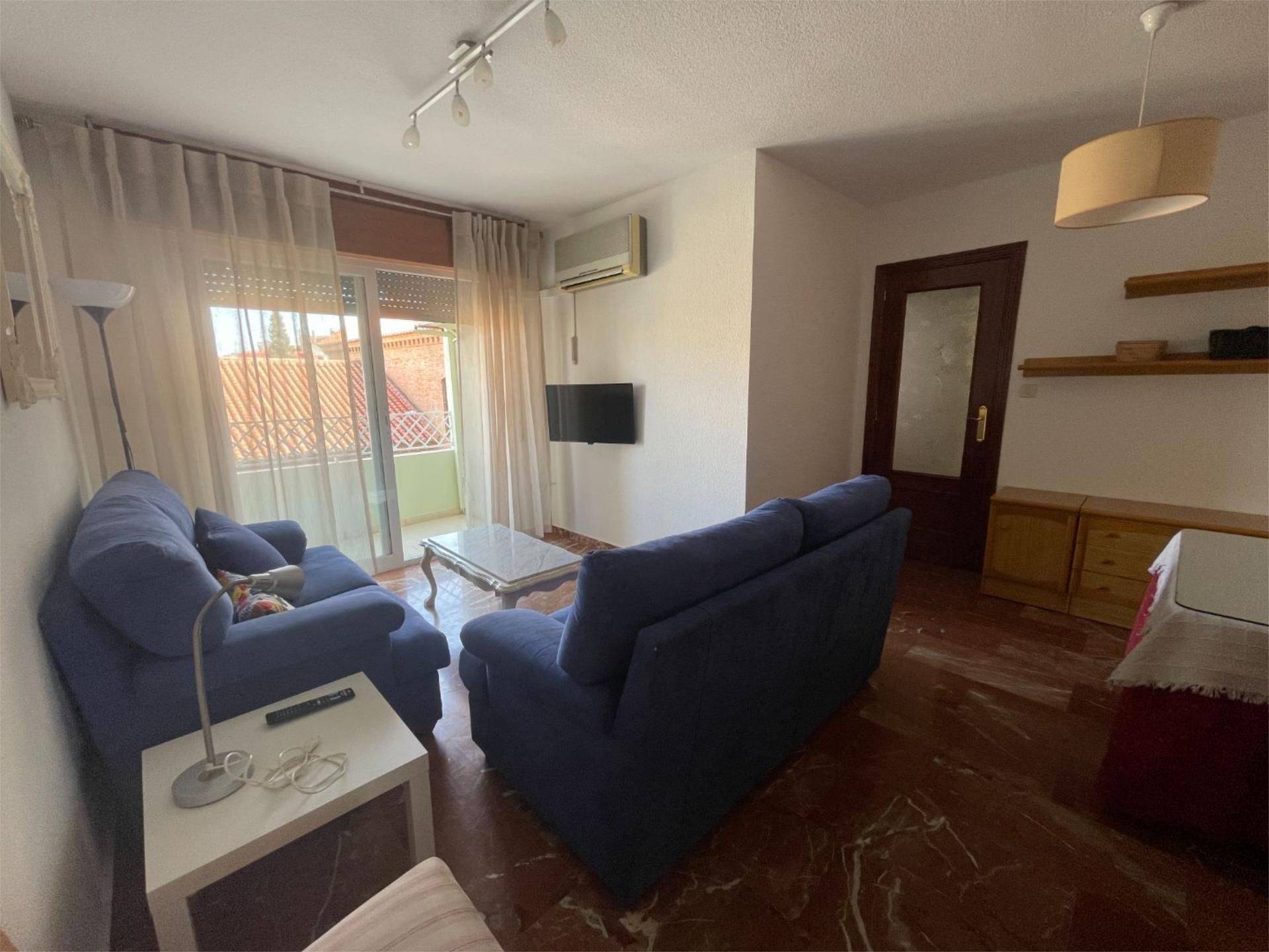 Living room of Flat to rent in  Granada Capital  with Balcony