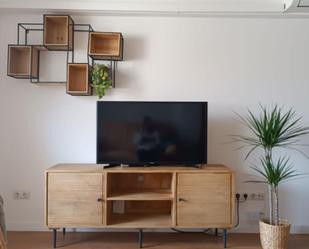 Living room of Flat to rent in Castellón de la Plana / Castelló de la Plana  with Air Conditioner, Heating and Parquet flooring