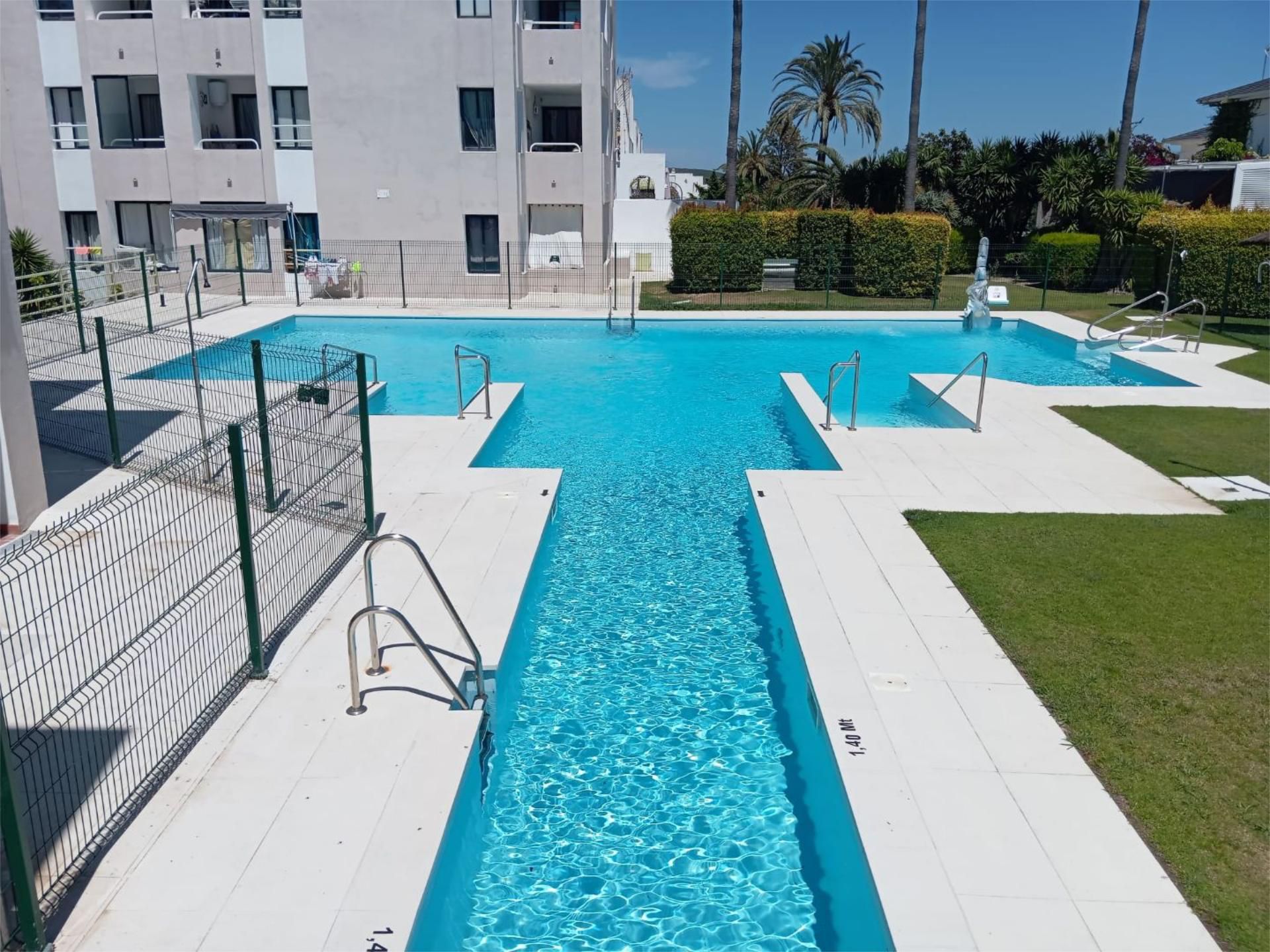 Swimming pool of Study to rent in Manilva  with Terrace and Swimming Pool