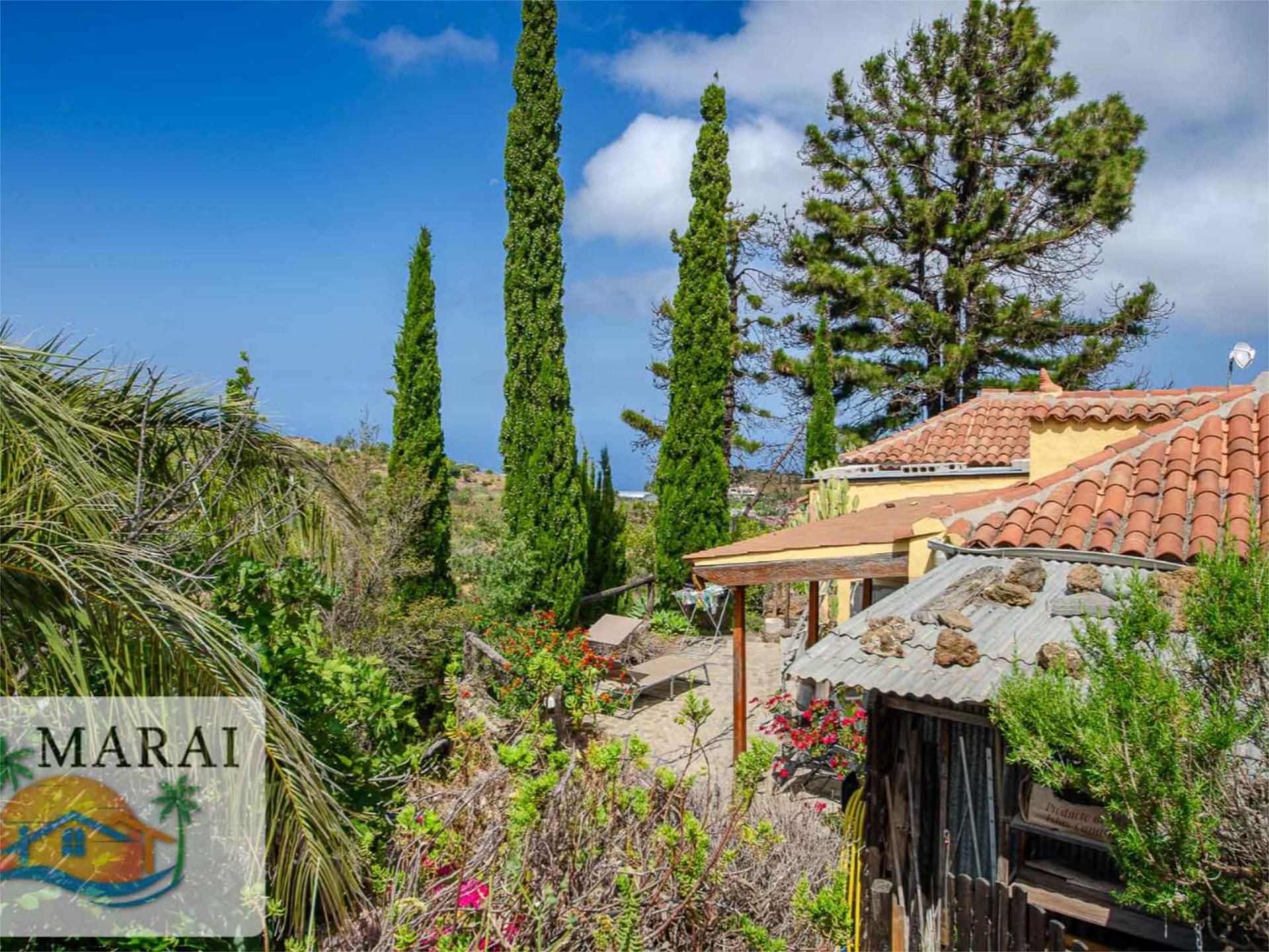 Vista exterior de Casa o xalet en venda en Puntagorda amb Calefacció, Jardí privat i Terrassa