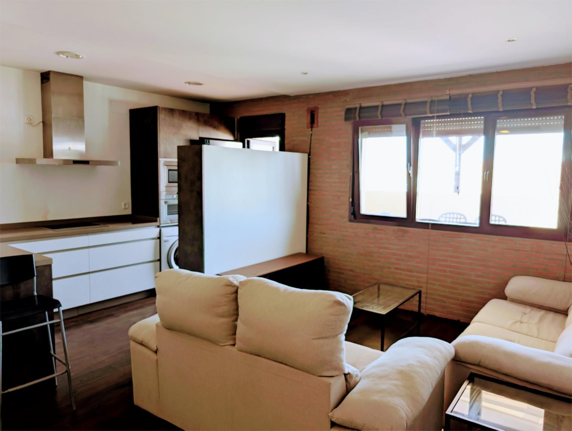 Living room of Attic for sale in Aljaraque  with Air Conditioner, Terrace and Balcony