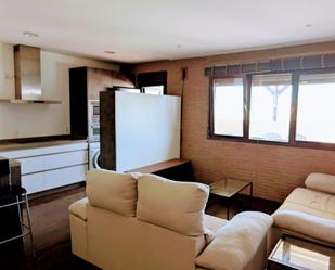 Sala d'estar de Àtic en venda en Aljaraque amb Aire condicionat, Terrassa i Balcó