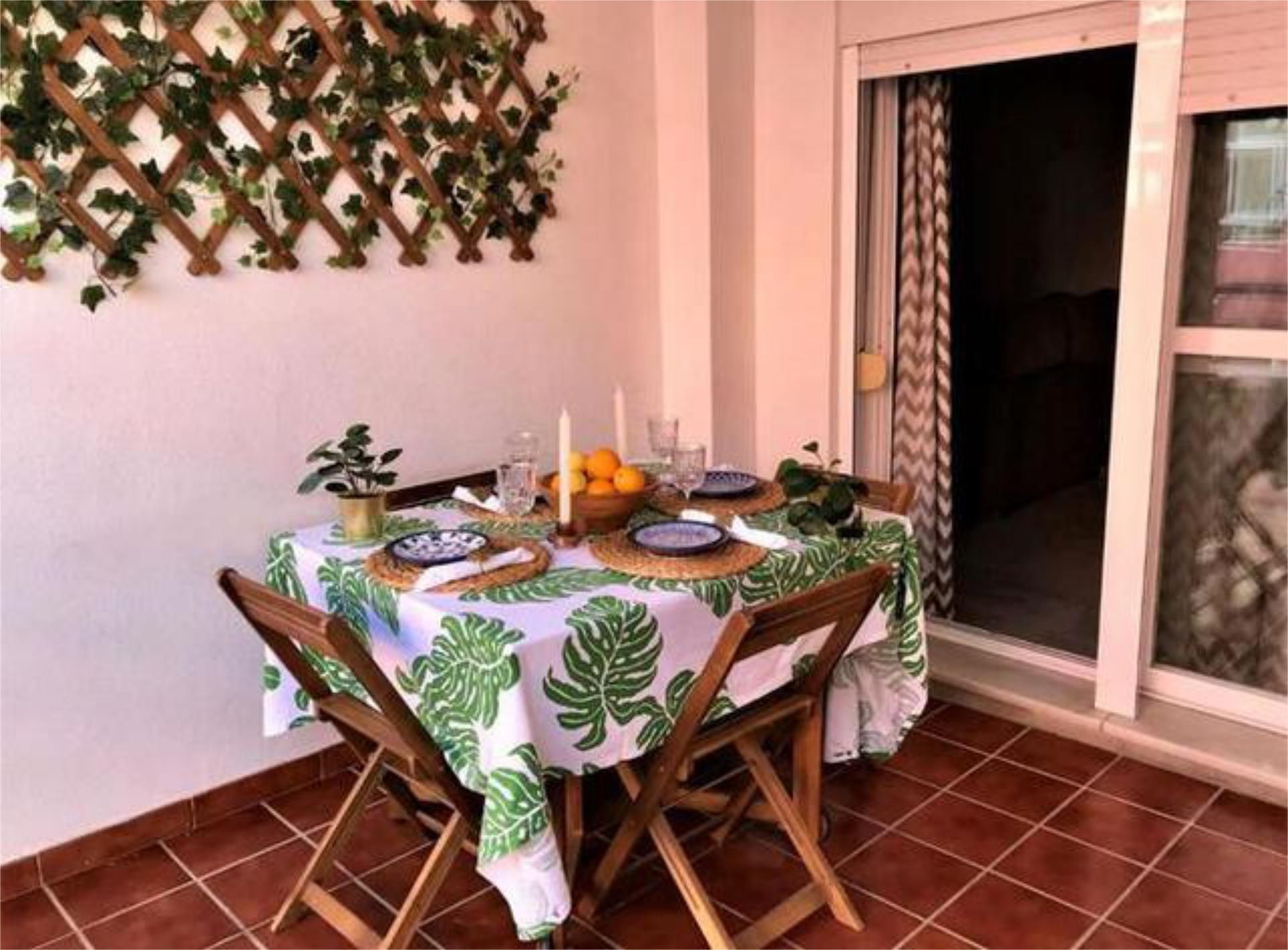 Terrace of Flat to rent in El Puerto de Santa María  with Terrace and Furnished