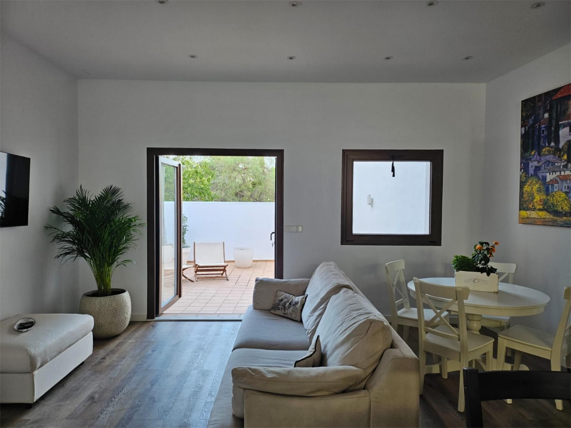 Sala d'estar de Planta baixa de lloguer en Petrer amb Calefacció, Parquet i Terrassa