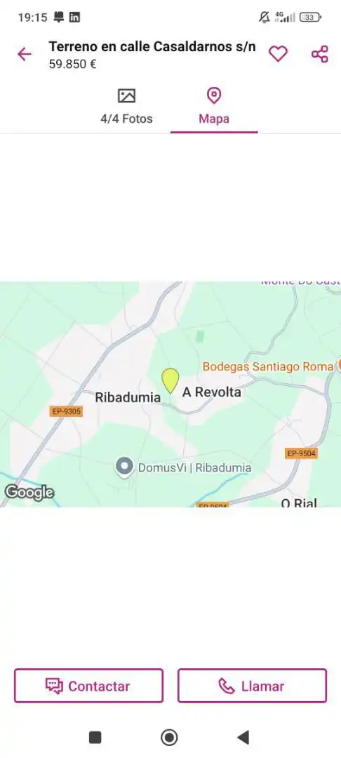 Terreno en venta en Rúa Casaldarnos, 20, Ribadumia Terreno en venta en Ribadumia