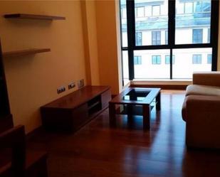 Living room of Flat to rent in A Coruña Capital   with Heating, Storage room and Furnished