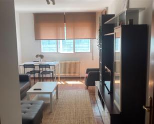 Living room of Flat to rent in Lugo Capital  with Heating, Parquet flooring and Storage room