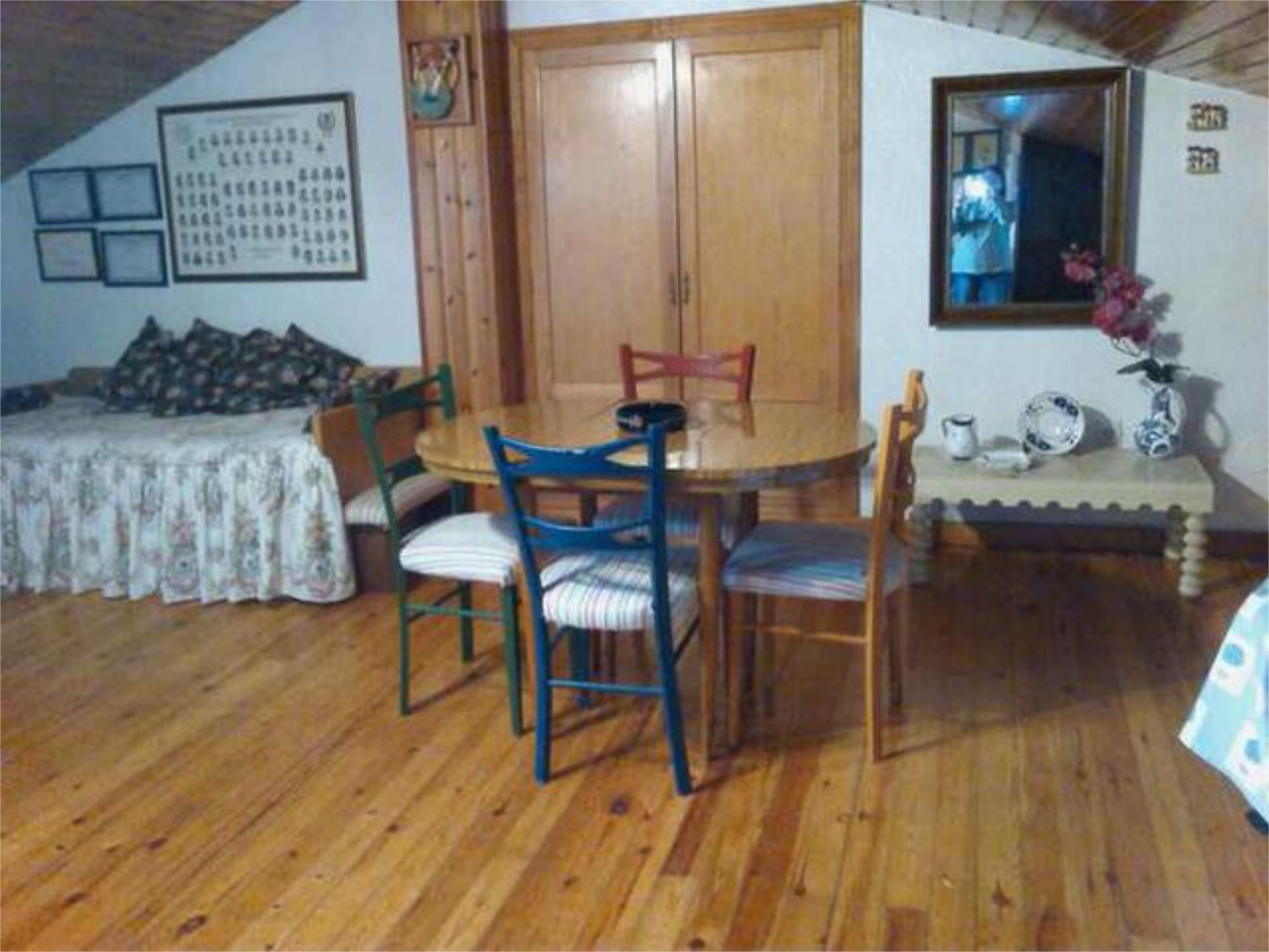 Dining room of Attic to rent in Santander  with Furnished