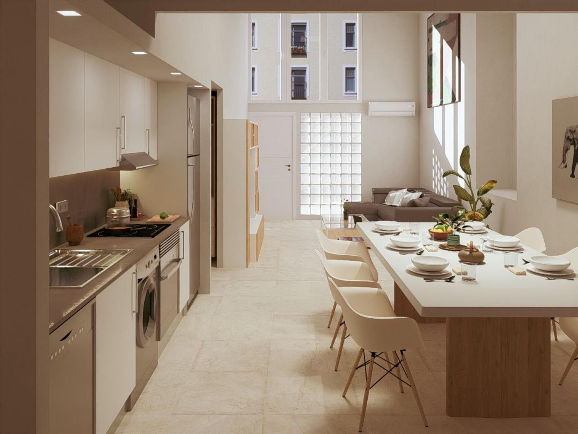 Kitchen of Flat for sale in Alcobendas  with Air Conditioner, Heating and Private garden