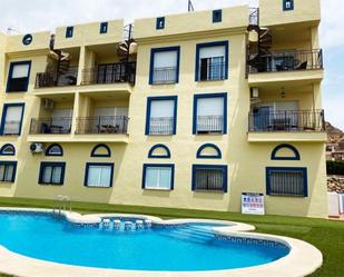 Exterior view of Flat for sale in Águilas  with Air Conditioner, Terrace and Swimming Pool