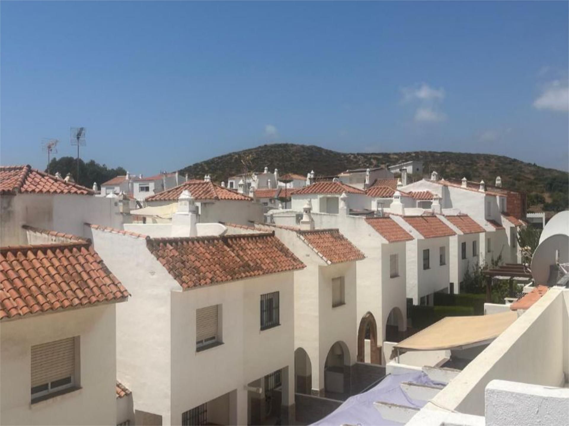 Exterior view of Single-family semi-detached for sale in Mijas  with Air Conditioner, Heating and Private garden