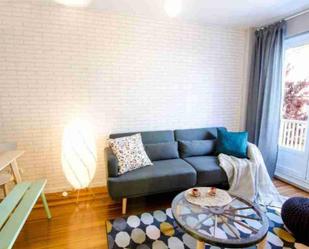 Living room of Flat to rent in Santiago de Compostela   with Heating, Terrace and Furnished