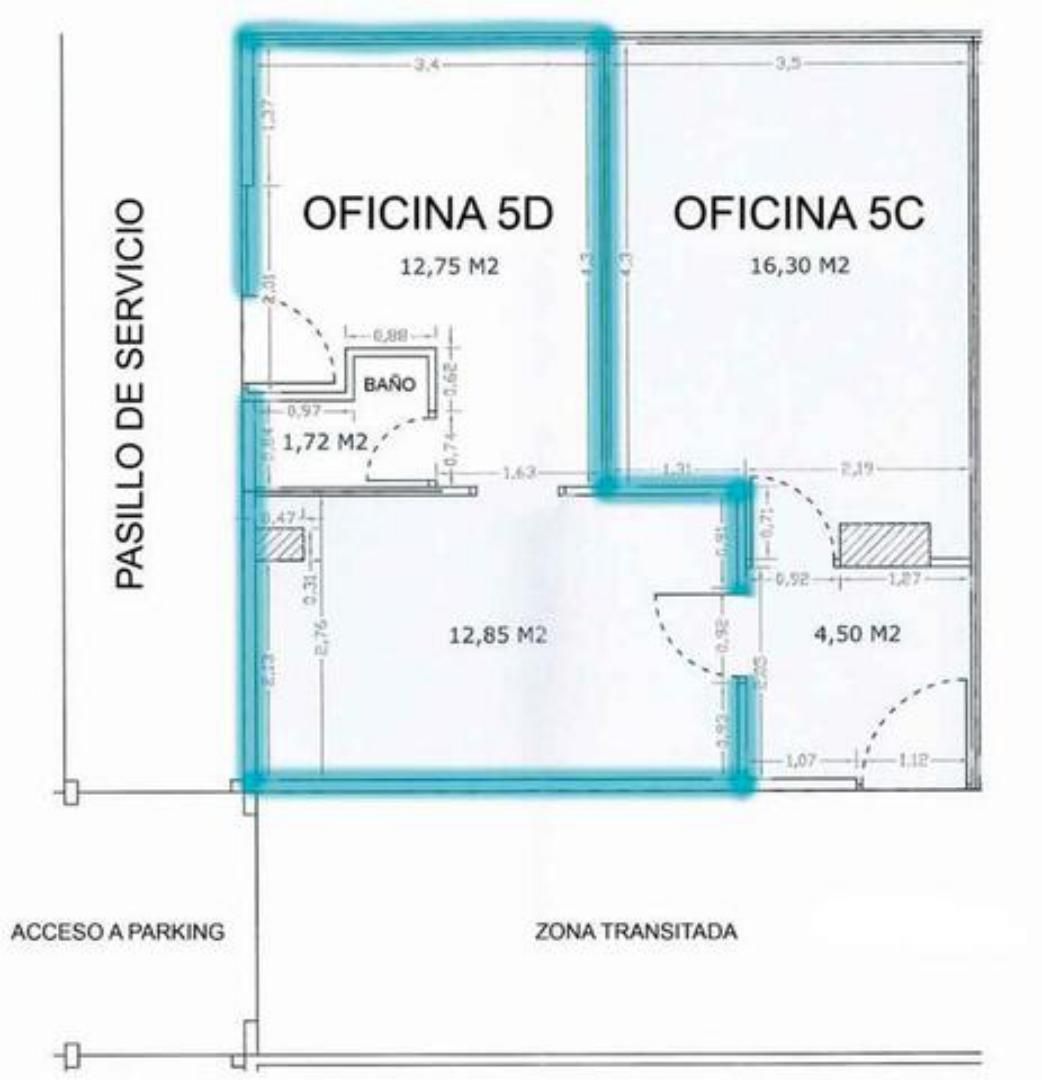 Office to rent in Brión