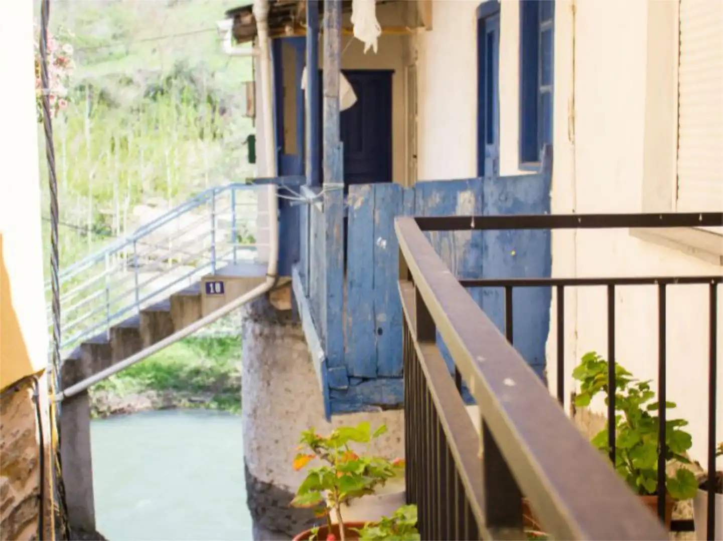 Balcony of Flat for sale in Puente de Domingo Flórez  with Heating, Furnished and Balcony