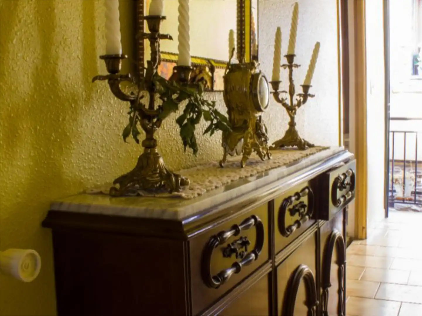 Dining room of Flat for sale in Puente de Domingo Flórez  with Heating, Furnished and Balcony