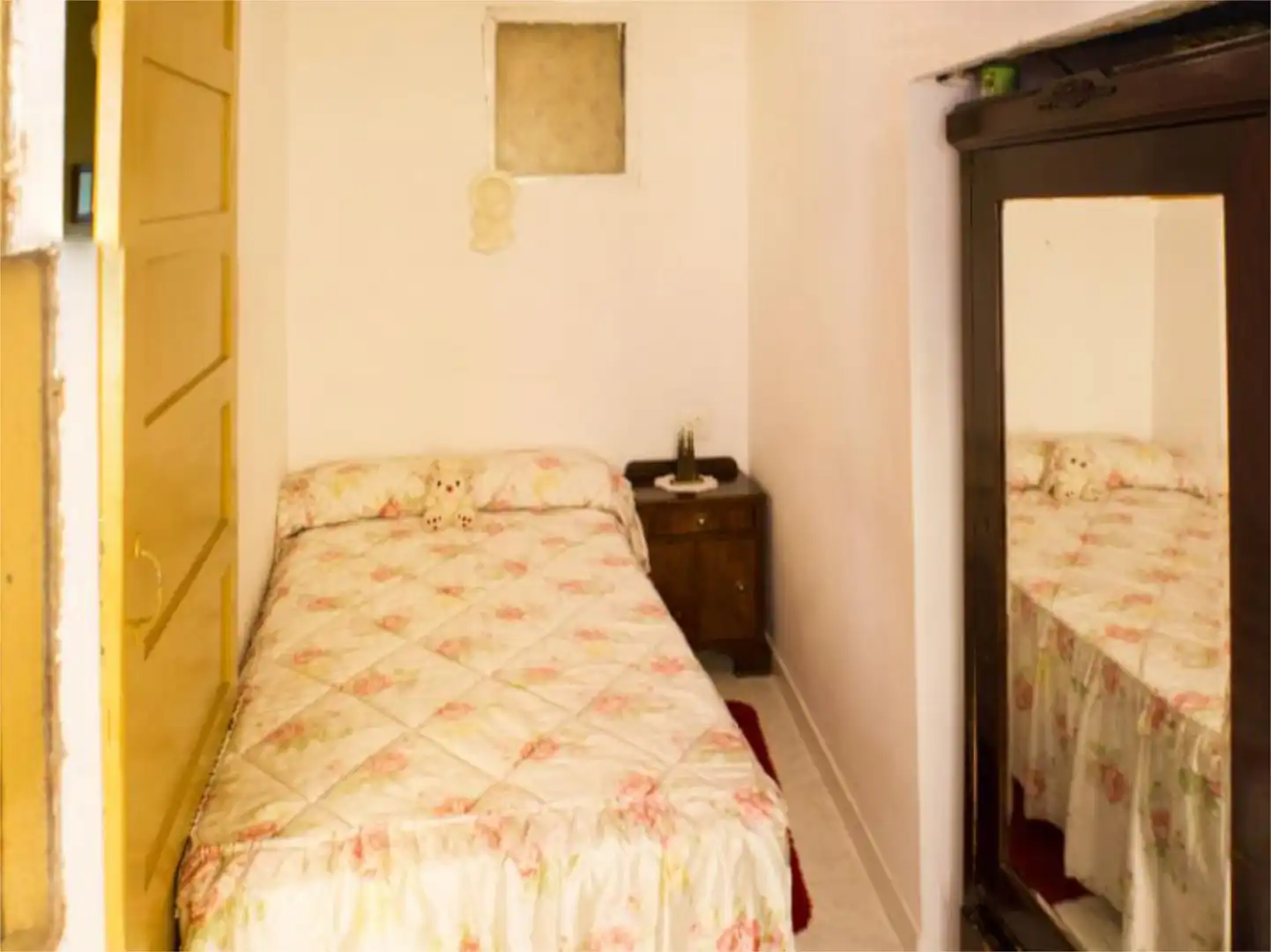 Bedroom of Flat for sale in Puente de Domingo Flórez  with Heating, Furnished and Balcony