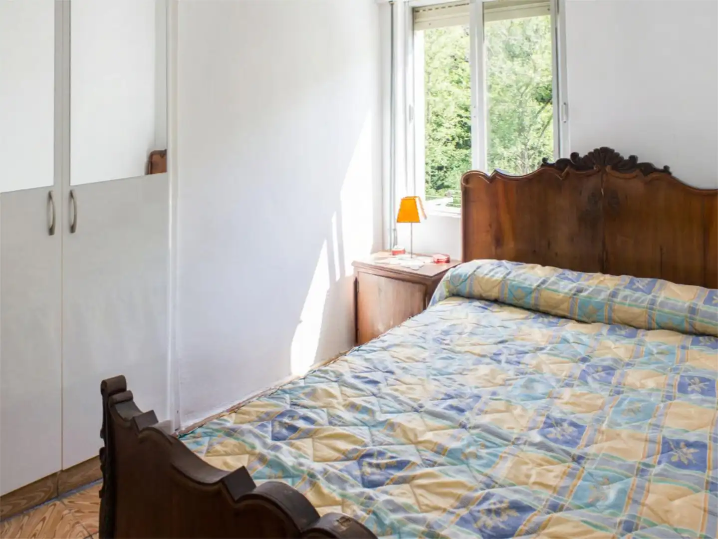 Bedroom of Flat for sale in Puente de Domingo Flórez  with Heating, Furnished and Balcony