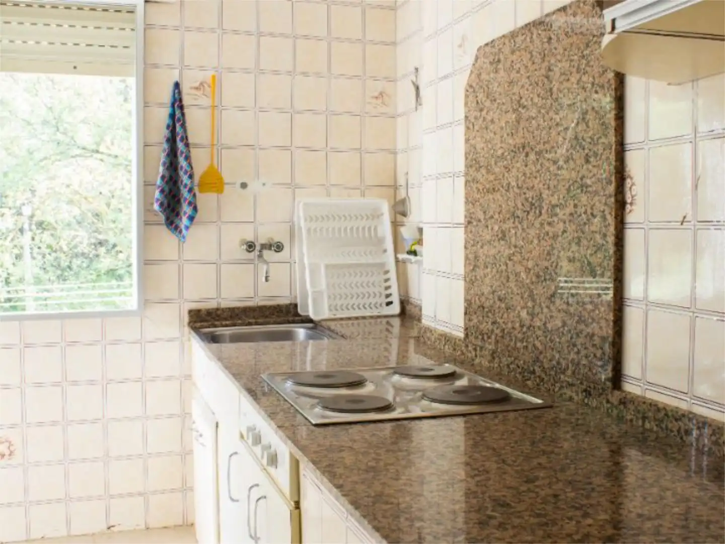 Kitchen of Flat for sale in Puente de Domingo Flórez  with Heating, Furnished and Balcony