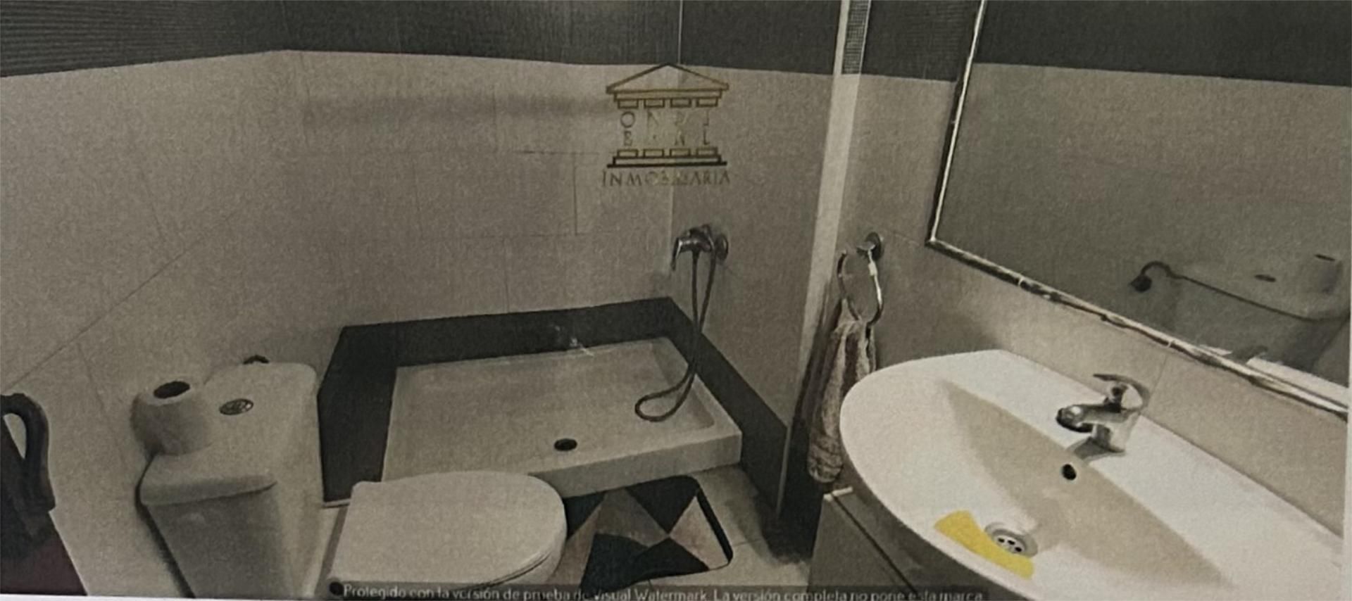 Bathroom of Flat to rent in  Huelva Capital  with Parquet flooring and Furnished