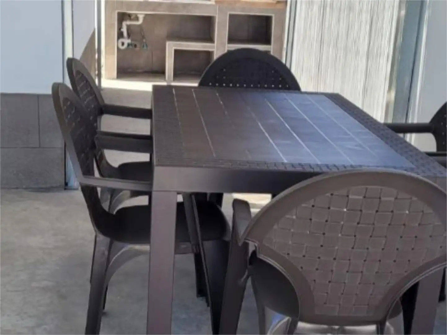 Flat for rent in Calle Hijuela de los Villares, 4, Los Franceses – La Vega Terrace of Flat for rent in Chiclana de la Frontera with Air Conditioner, Private garden and Swimming Pool