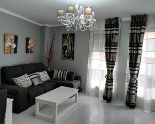 Living room of Flat to rent in Ponferrada  with Heating, Parquet flooring and Terrace
