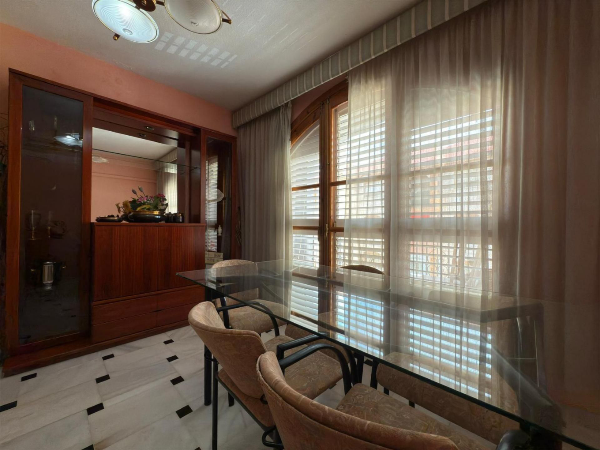 Dining room of Flat to rent in Macael  with Heating, Furnished and Oven