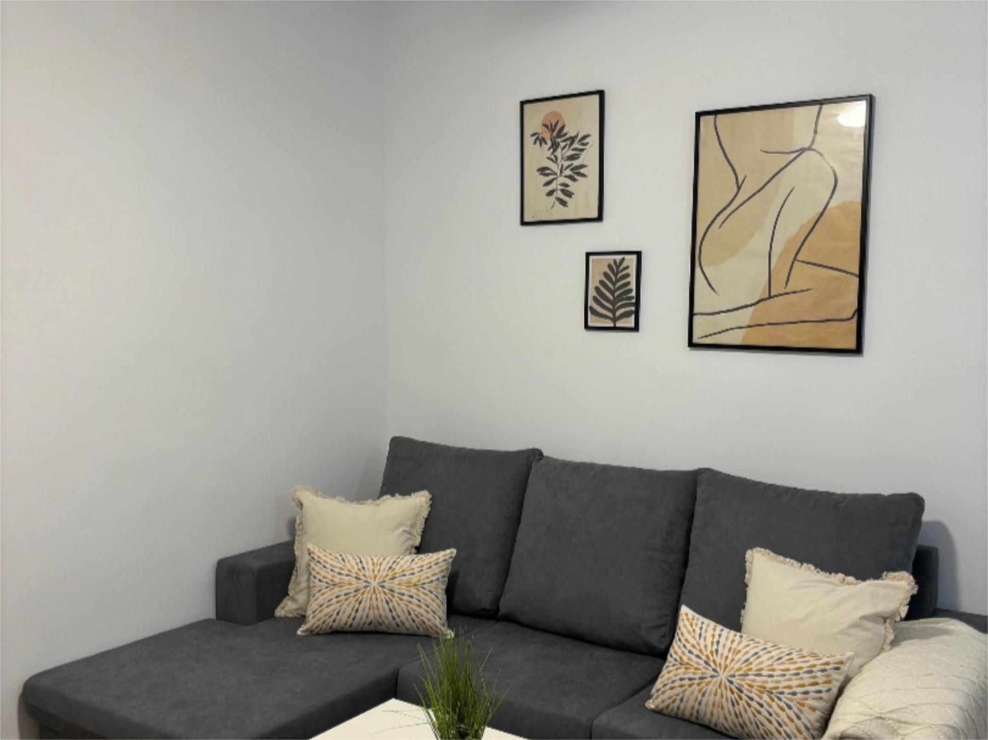 Living room of Flat to rent in  Córdoba Capital  with Air Conditioner, Heating and Furnished
