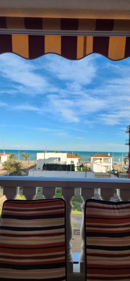 Exterior view of Flat to rent in Moncofa  with Parquet flooring, Terrace and Furnished