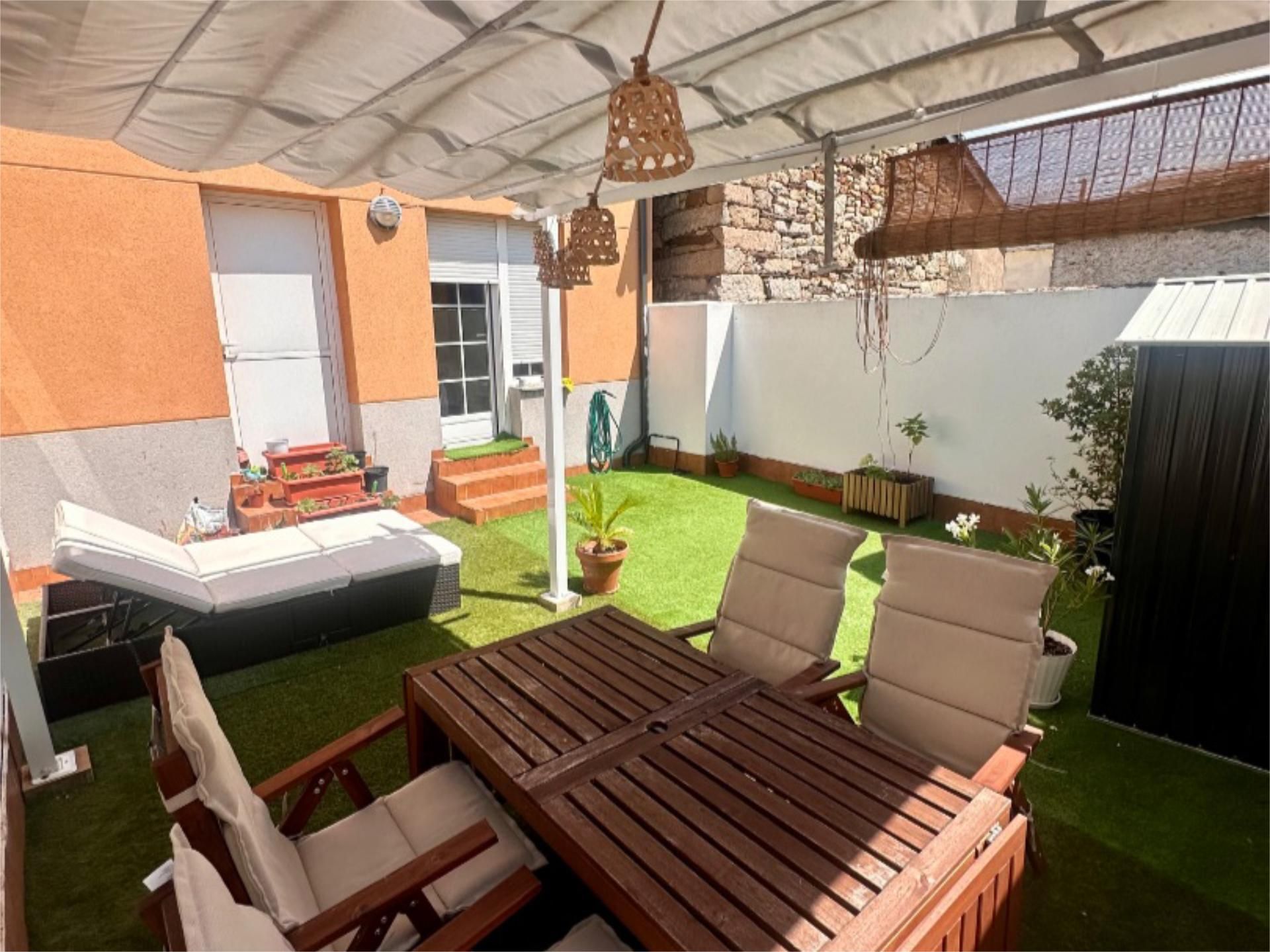 Terrace of Flat for sale in Ponferrada  with Heating, Private garden and Parquet flooring