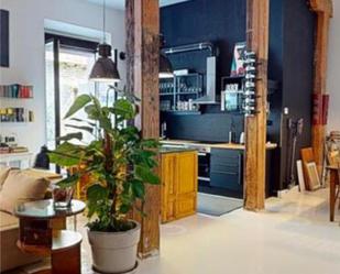 Kitchen of Flat for sale in  Madrid Capital  with Terrace and Furnished