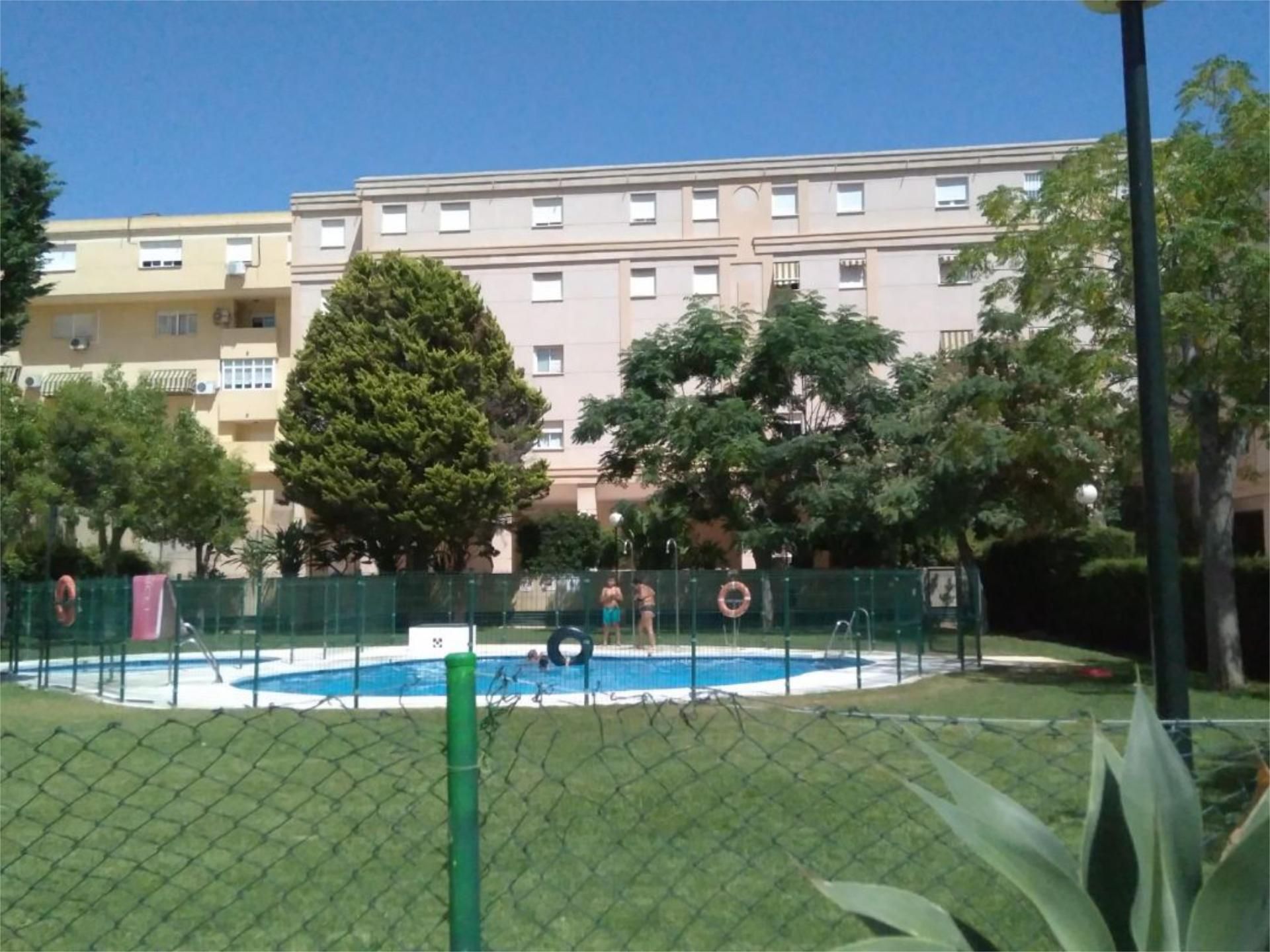 Swimming pool of Flat to rent in Málaga Capital  with Air Conditioner and Furnished