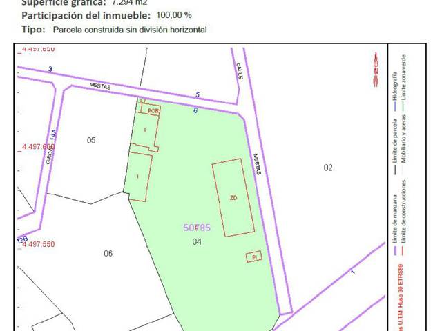 Terreno urbanizable en Venta en Calle Mestas, 6 en Parque de la Coruña - Las Suertes