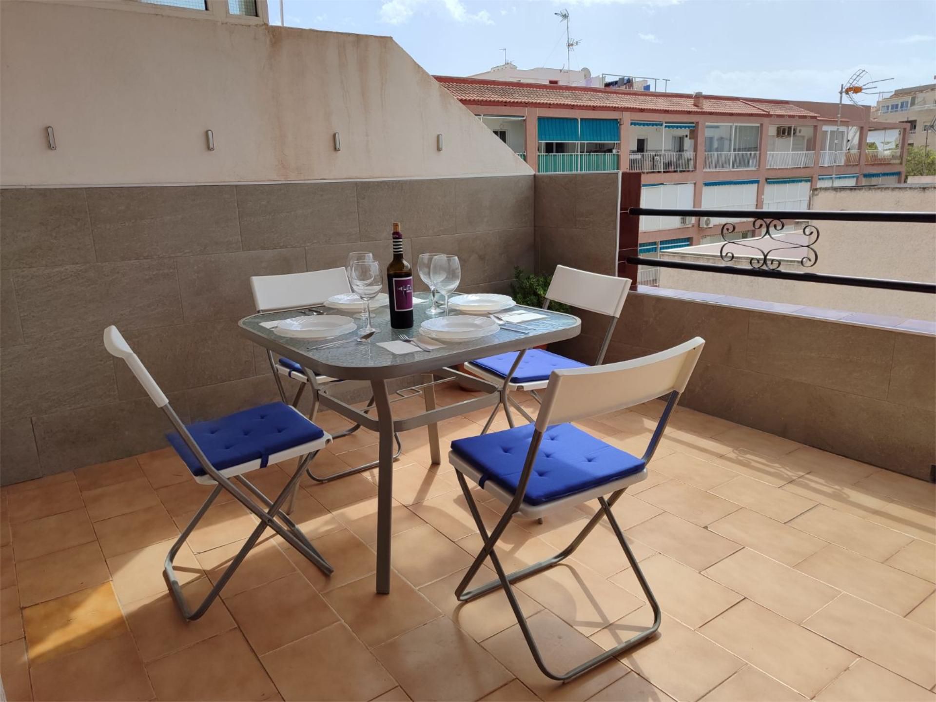Terrace of Attic to rent in Torrevieja  with Air Conditioner, Heating and Terrace