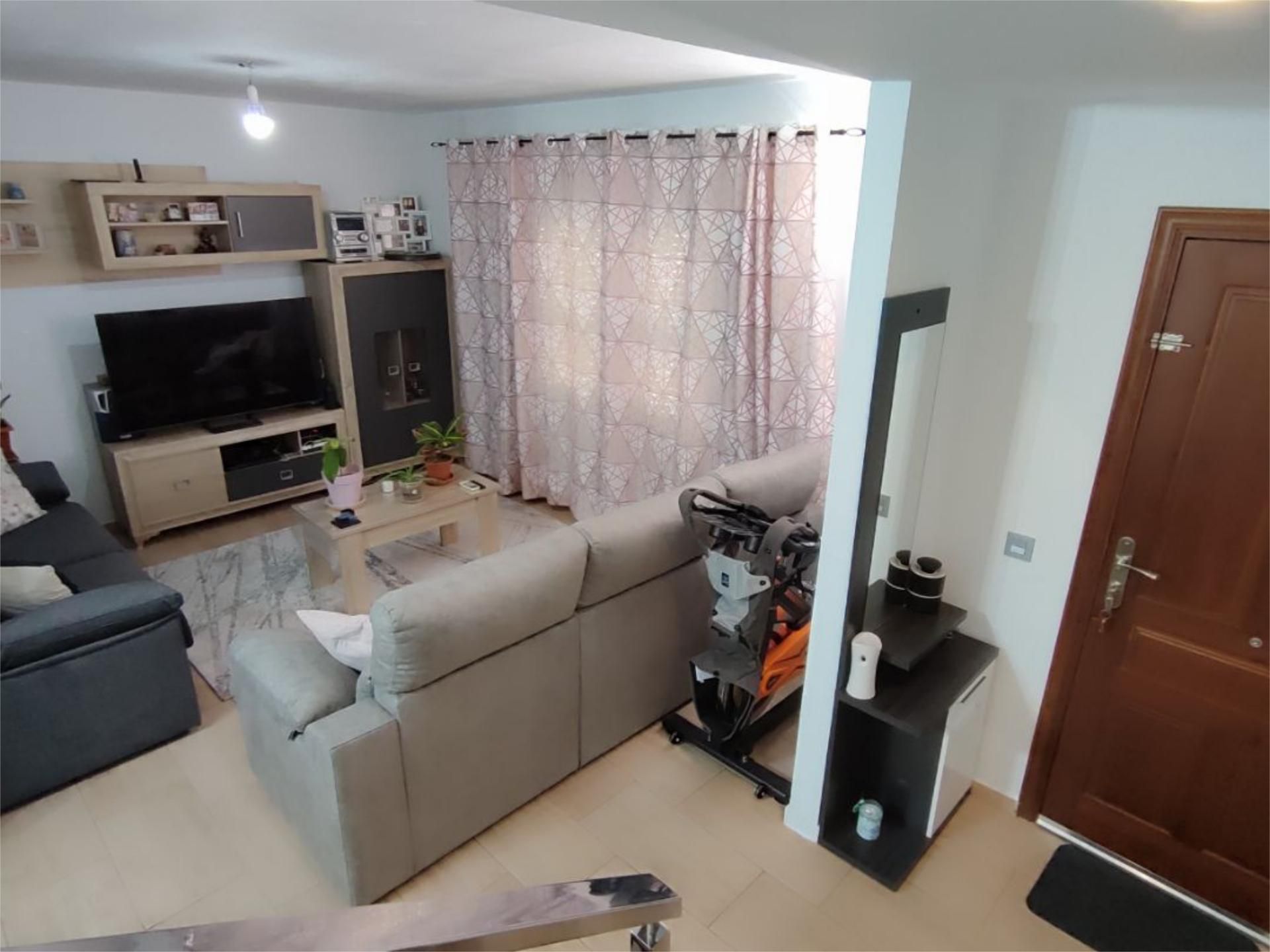 Living room of Flat for sale in Pizarra  with Air Conditioner, Storage room and Furnished