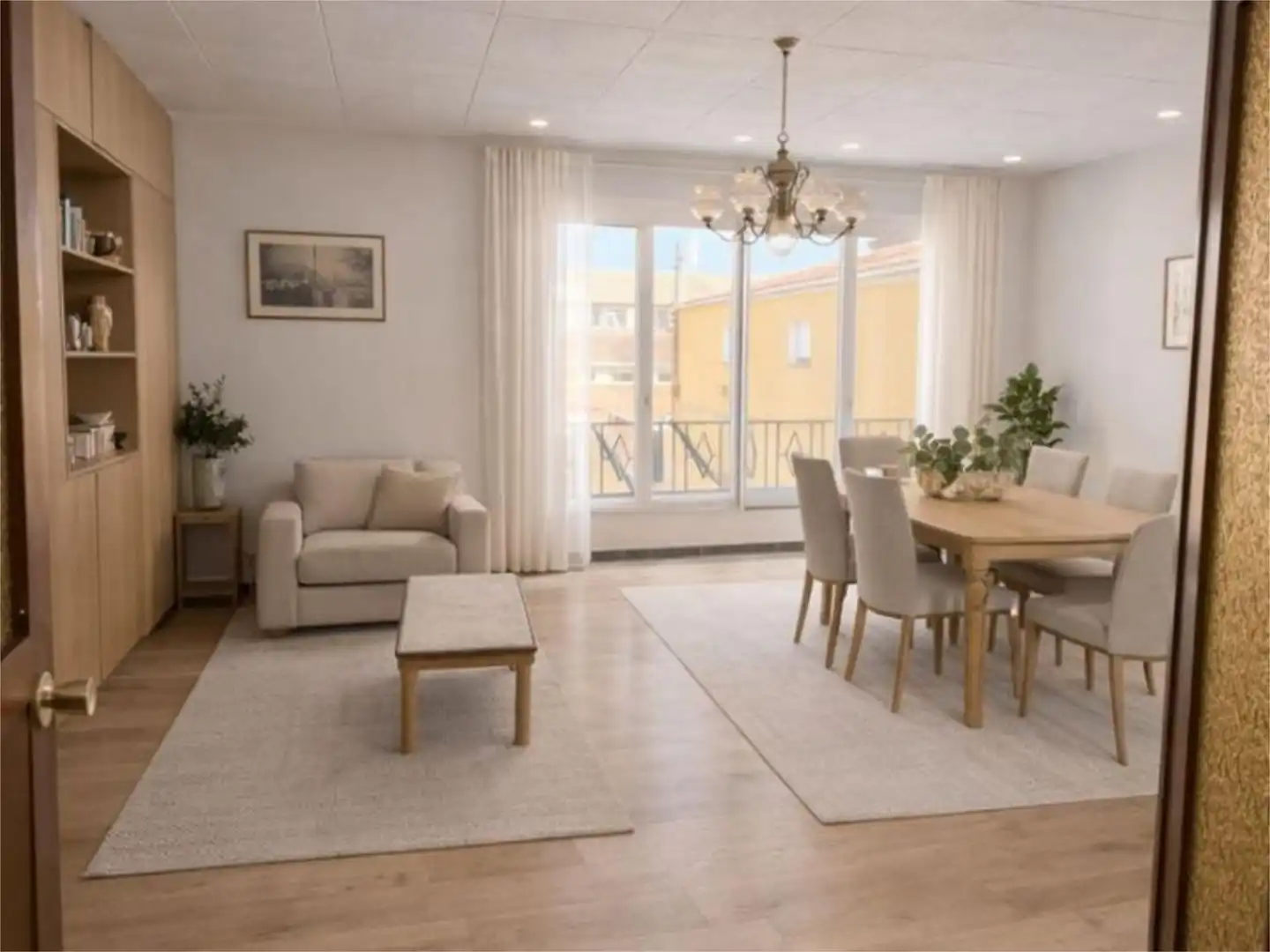 Einfamilien-Reihenhaus zum Verkauf in Carrer Barcelona, 9, El Pla del Penedès Wohnzimmer von Einfamilien-Reihenhaus zum Verkauf in El Pla del Penedès mit Heizung, Privatgarten und Terrasse