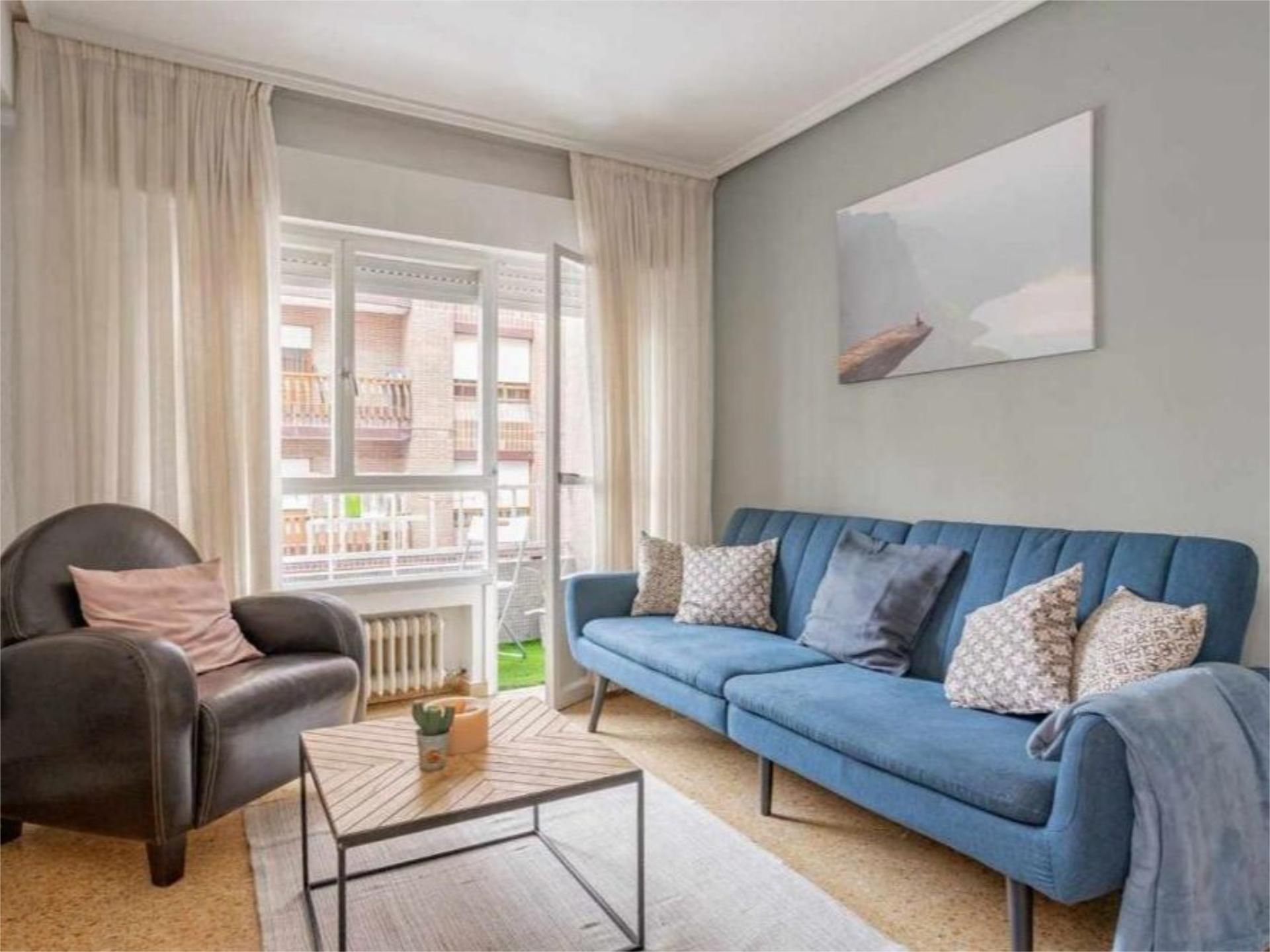 Living room of Flat to rent in Siero  with Furnished and Balcony