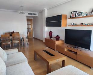 Living room of Flat to rent in  Murcia Capital  with Air Conditioner, Heating and Parquet flooring