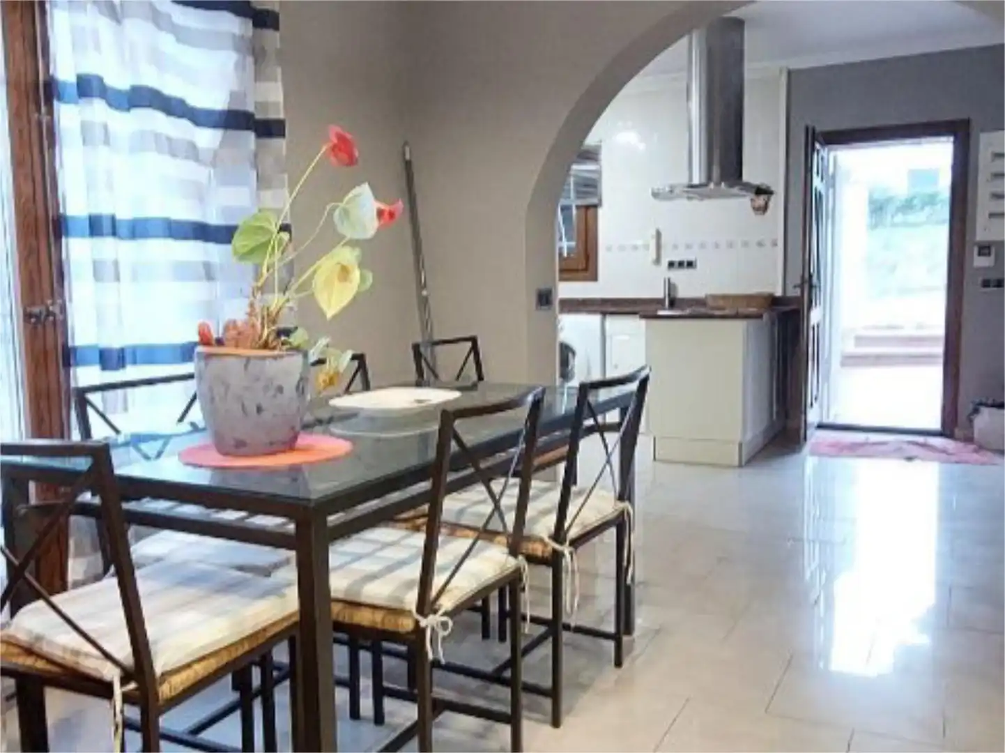 Houses for sale in Carrer Neró, 9, Empúries Dining room of Houses for sale in L'Escala with Air Conditioner, Terrace and Swimming Pool