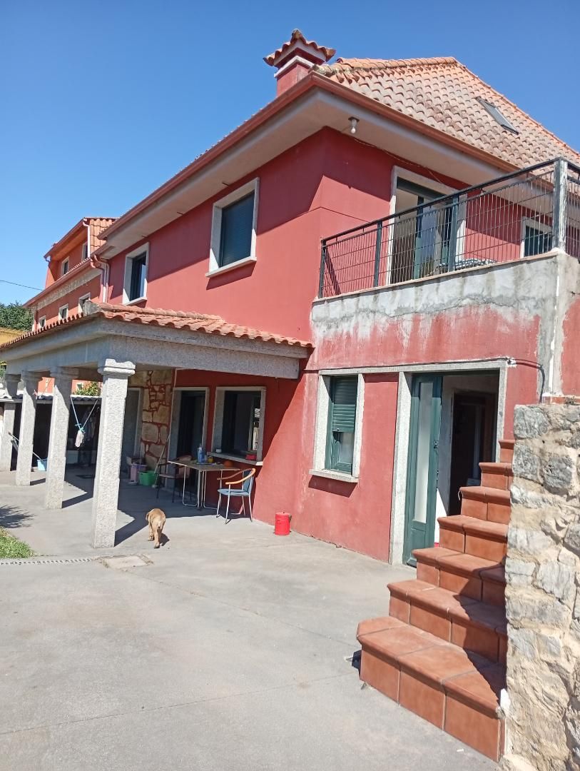 Exterior view of Single-family semi-detached to rent in Vigo   with Parquet flooring and Balcony