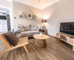 Living room of Flat to rent in Lucena  with Parquet flooring and Furnished