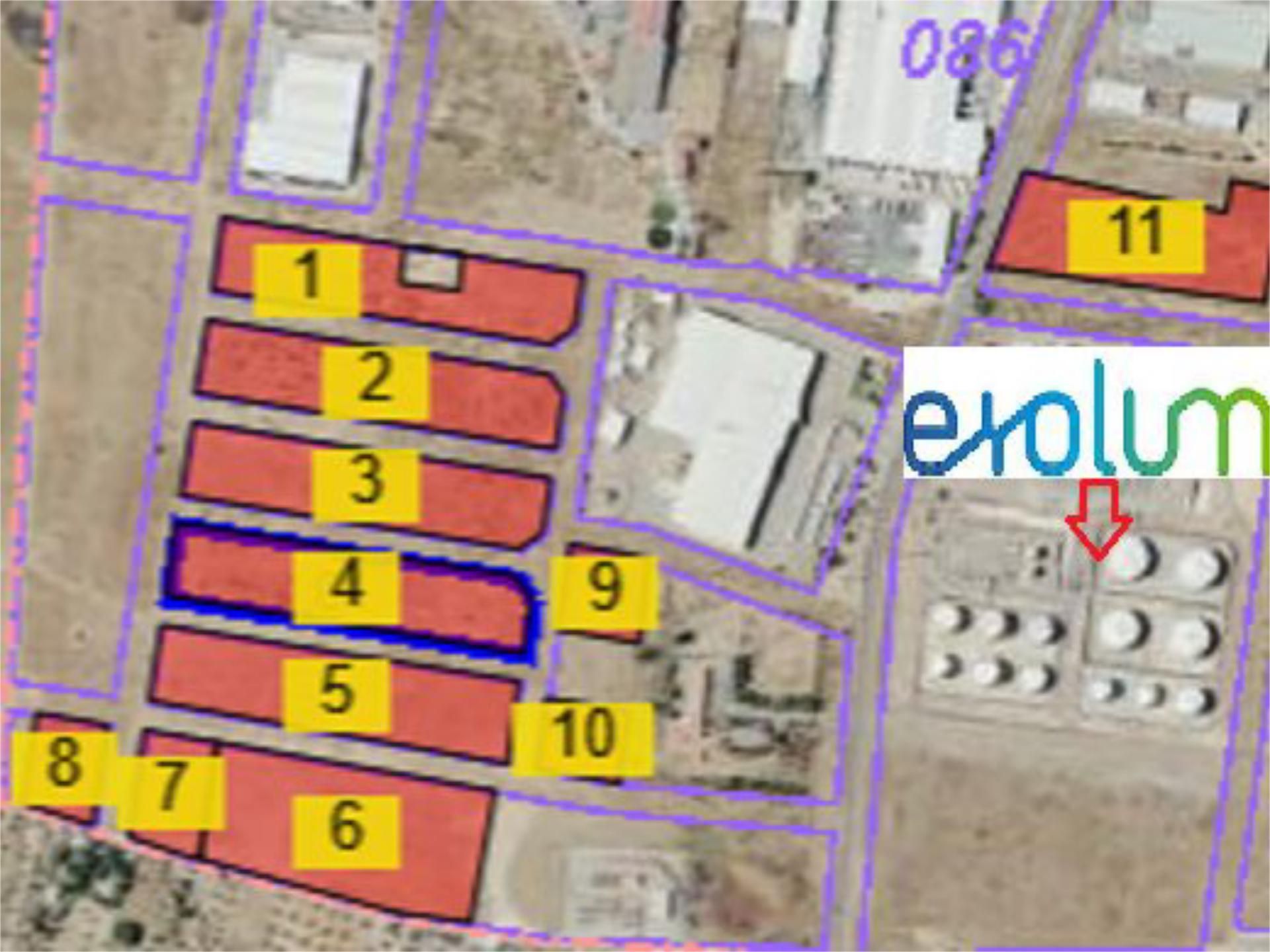 Exterior view of Industrial land for sale in Mérida