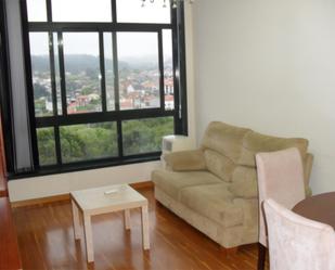 Living room of Apartment to rent in Culleredo  with Air Conditioner, Heating and Parquet flooring