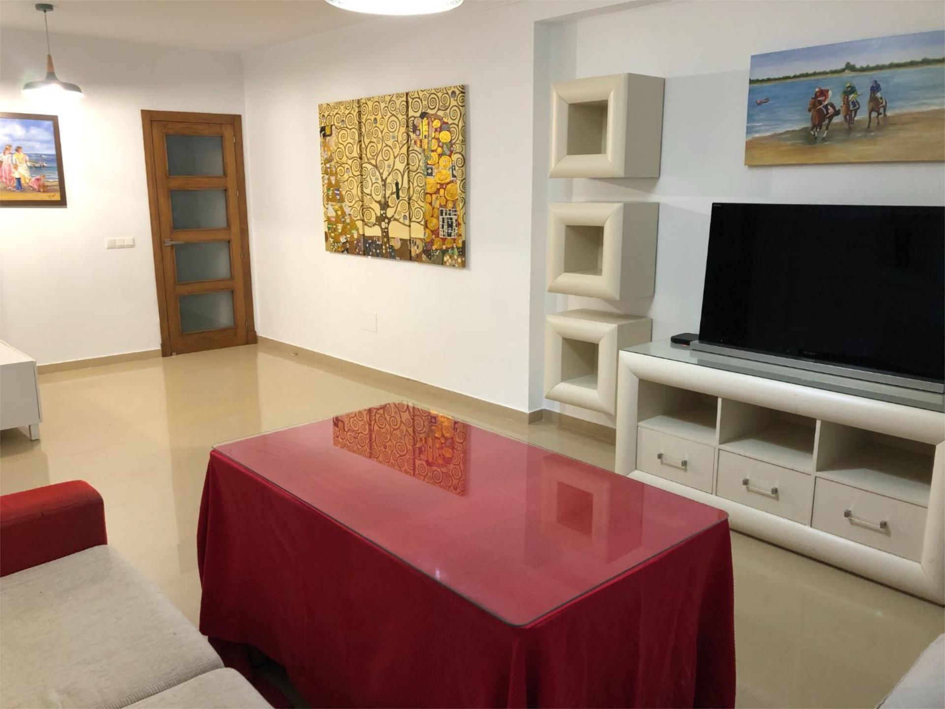 Sala d'estar de Pis per a compartir en  Cádiz Capital amb Aire condicionat, Calefacció i Terrassa