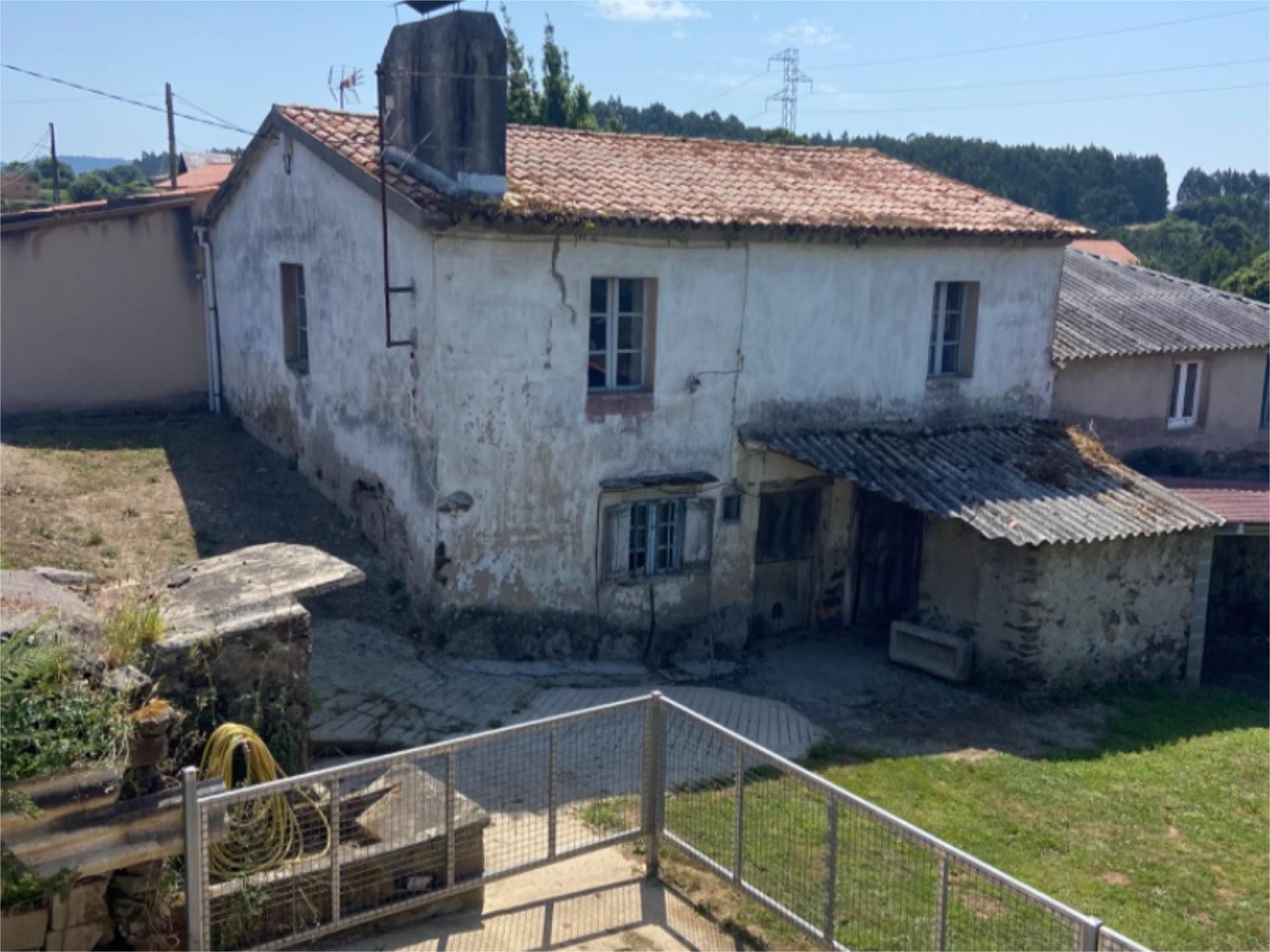 Exterior view of Single-family semi-detached for sale in Abegondo