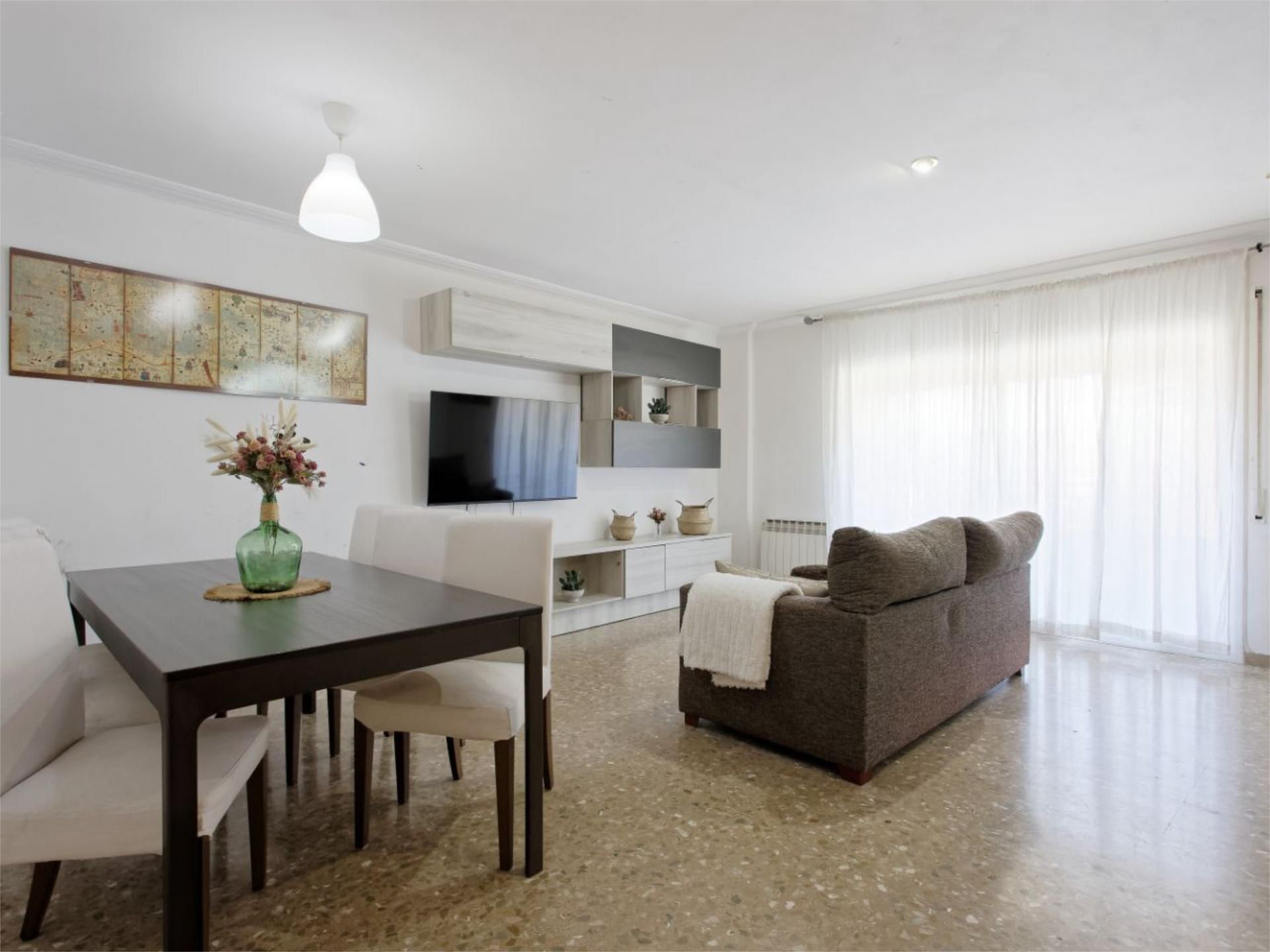 Living room of Flat for sale in Terrassa  with Terrace and Balcony