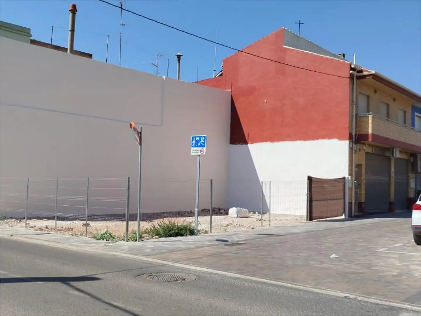 Exterior view of Constructible Land for sale in Cartagena