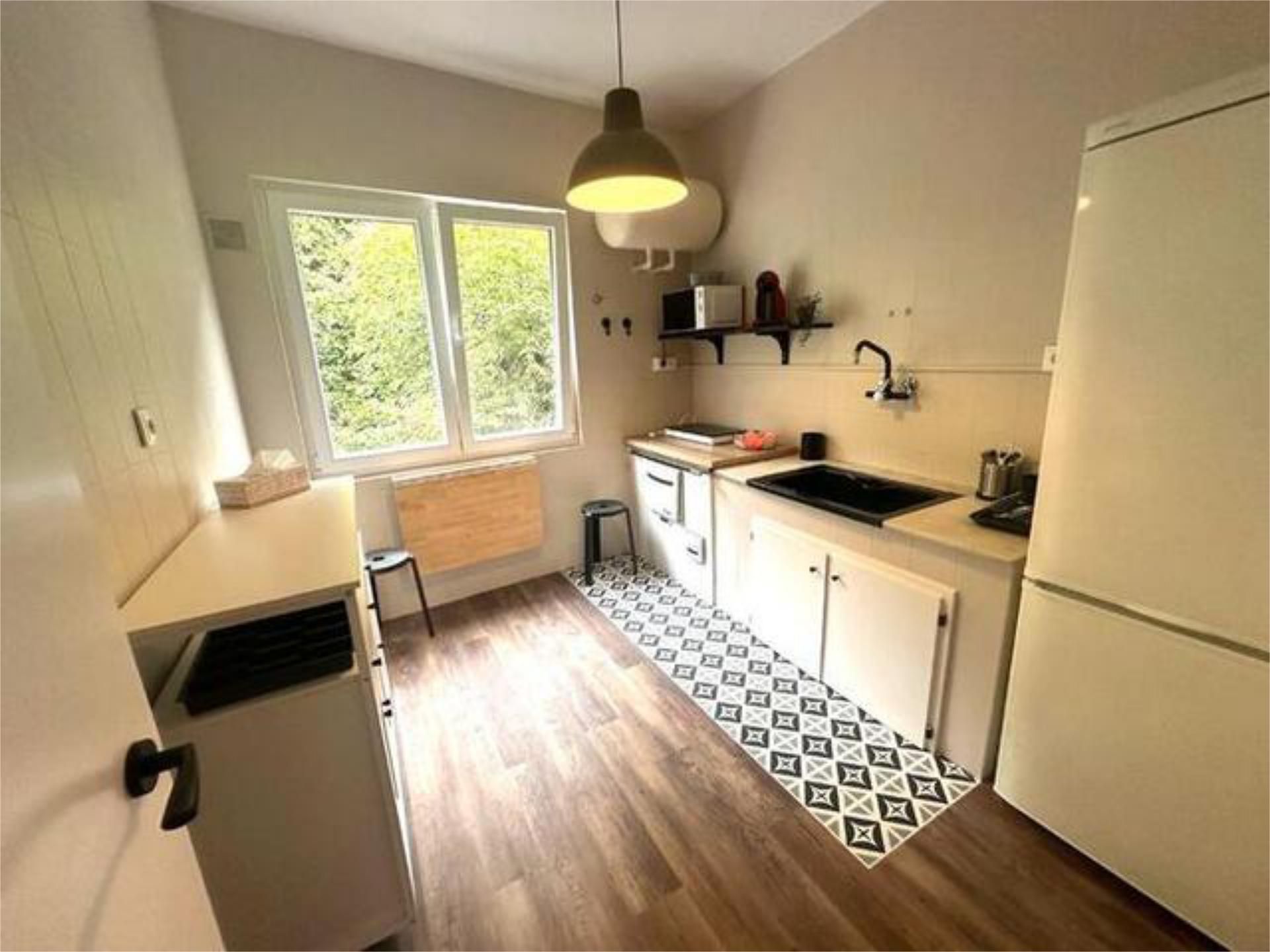 Kitchen of Flat to rent in Langreo  with Furnished