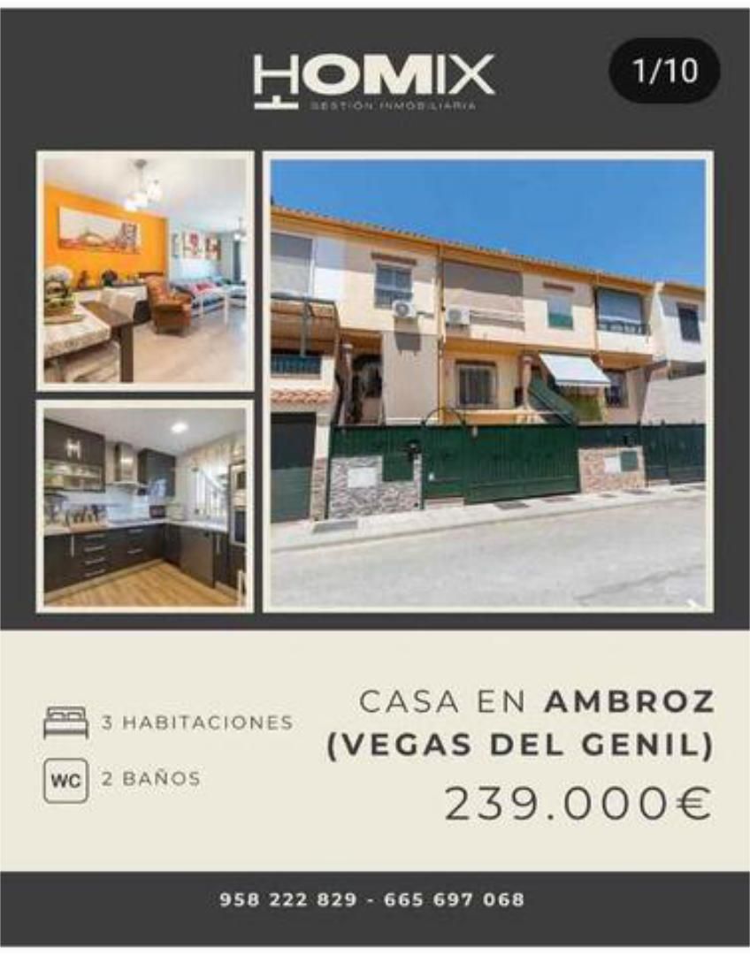 Exterior view of House or chalet for sale in Vegas del Genil