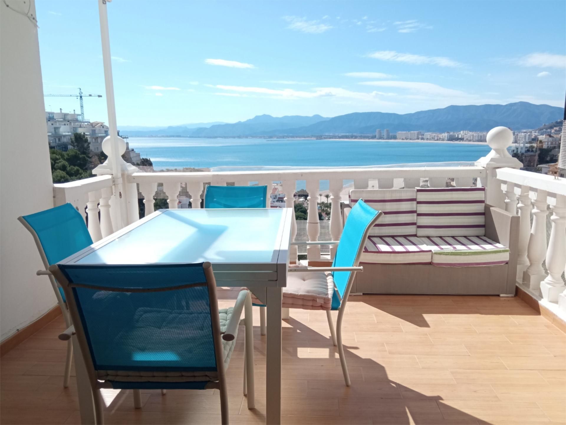 Terrace of Apartment to rent in Cullera  with Terrace, Furnished and Oven