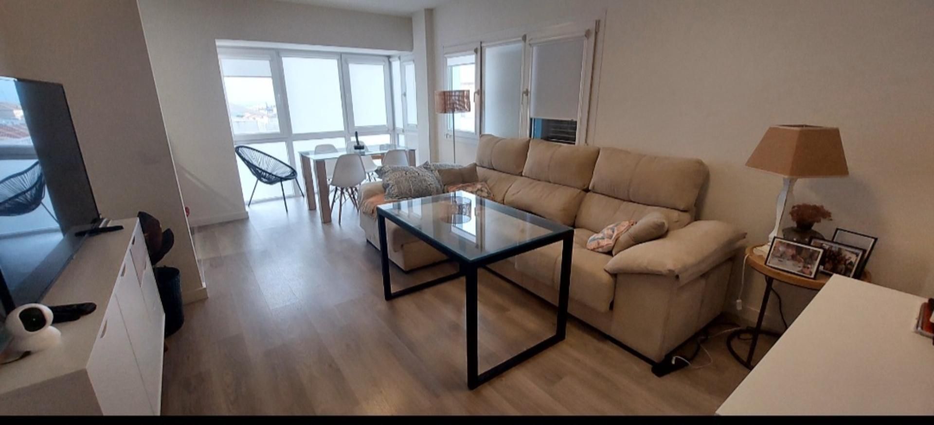 Living room of Flat for sale in  Jaén Capital  with Air Conditioner, Heating and Parquet flooring